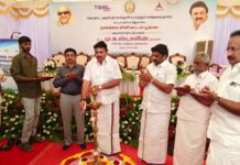 ராசிபுரம் பகுதியில் ரூ.35 கோடி மதிப்பில் டைடல் பூங்கா: அமைச்சர் மா.மதிவேந்தன், கே.ஆர்.என்.ராஜேஸ்குமார் எம்பி., குத்துவிளக்கேற்றி தொடங்கி வைத்தனர்