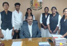 லோக் ஆயுக்தா, தகவல் ஆணையம் செயல்பாடுகளை நேரில் பார்வையிட்ட நாமக்கல் சட்டக் கல்லூரி மாணவர்கள்