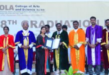 லொயோலா கலை அறிவியல் கல்லூரி 8-வது பட்டமளிப்பு விழா